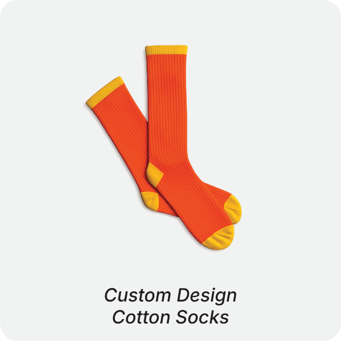 Custom Design Cotton Socks